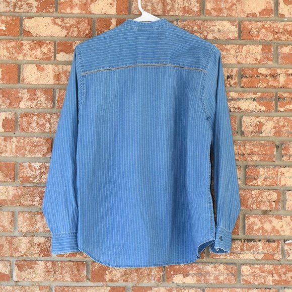 LAUREN Jeans Company Denim Shirt - Picture 3 of 5